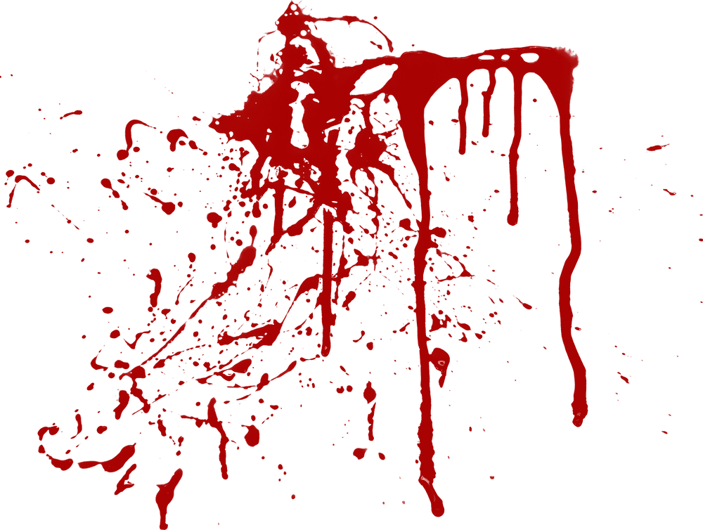 Blood Paint Splatter